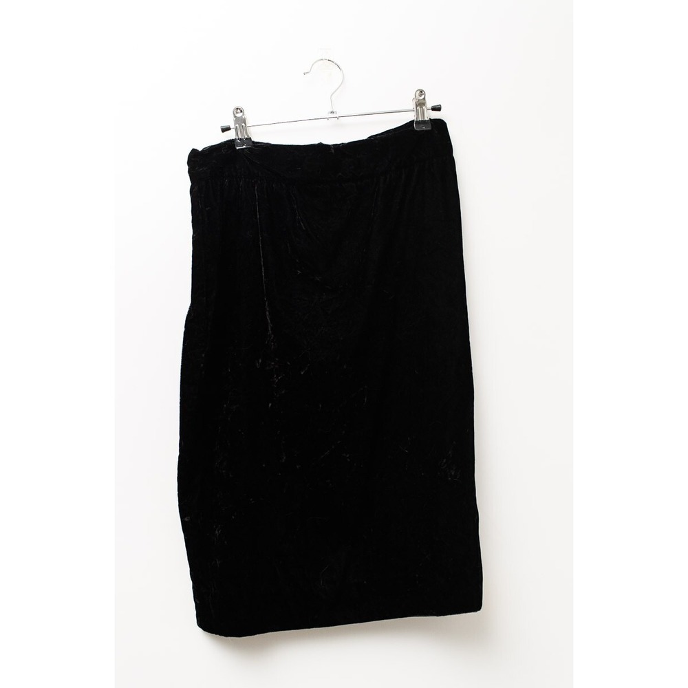 Skirt 90's y2k velvet velour women's size 8 grunge whimsigoth witchy Vintage